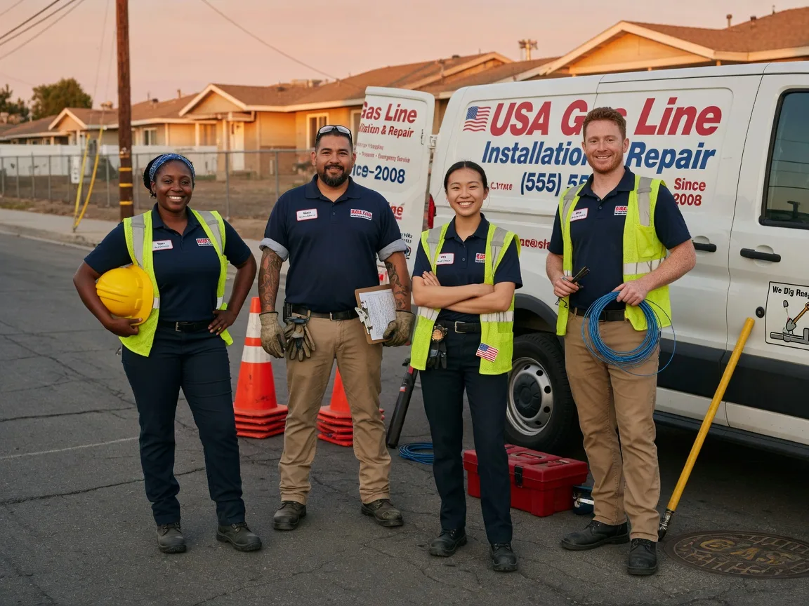 Gas Line Installation company in Lenapah, OK